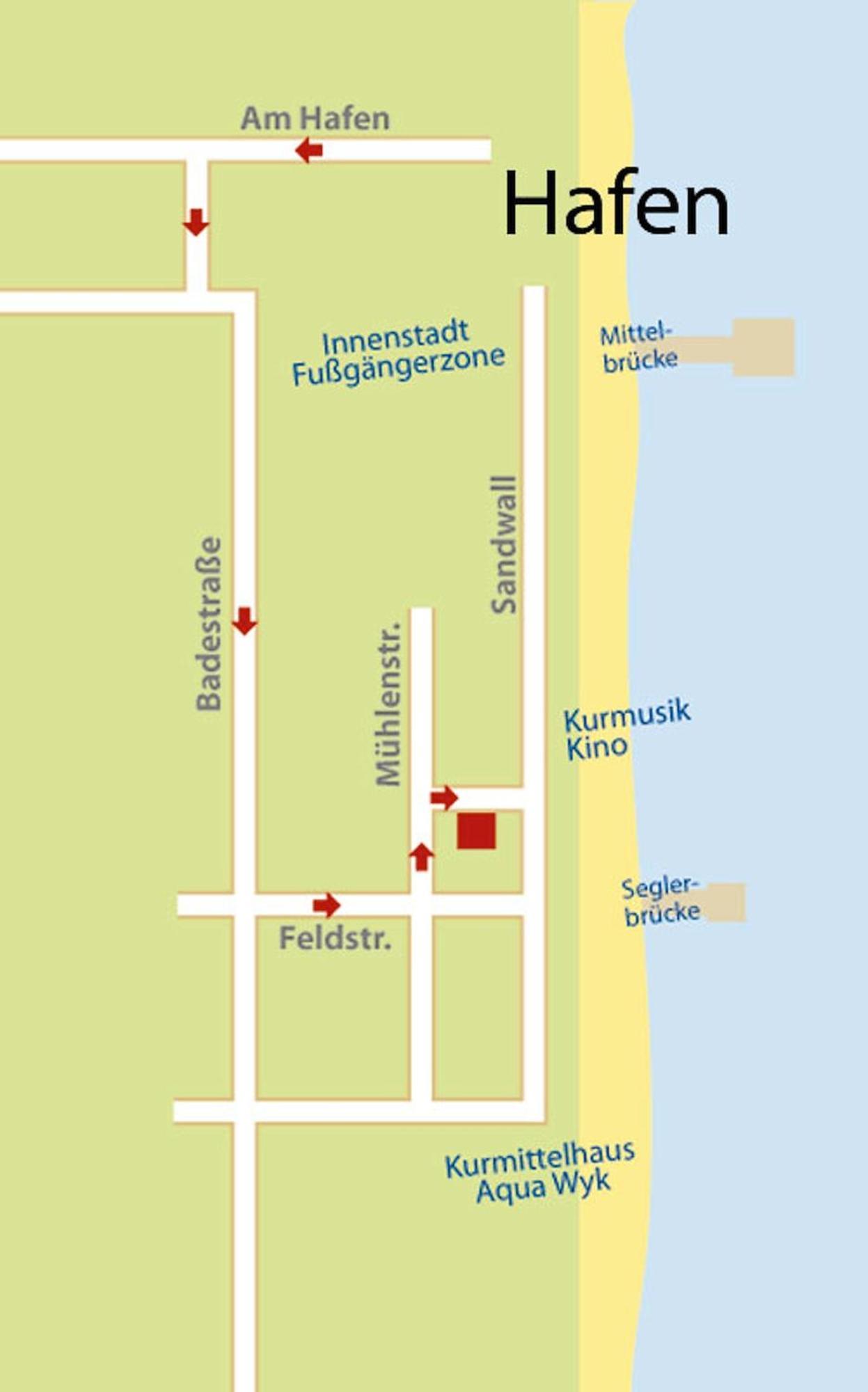 Hotel Gregory Wyk auf Föhr Esterno foto